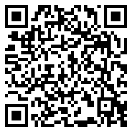 The image is a QR code consisting of black modules arranged on a white square grid