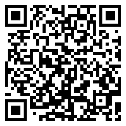 The image is a QR code consisting of black modules arranged on a white square grid