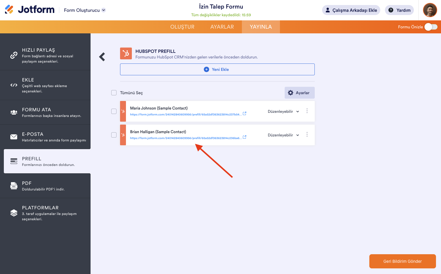 CRM Platformlarında Prefill Kullanımı: HubSpot Image-11