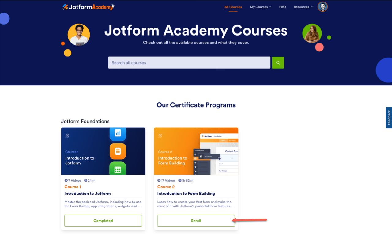 Wie Sie sich an der Jotform Academy anmelden Image-3