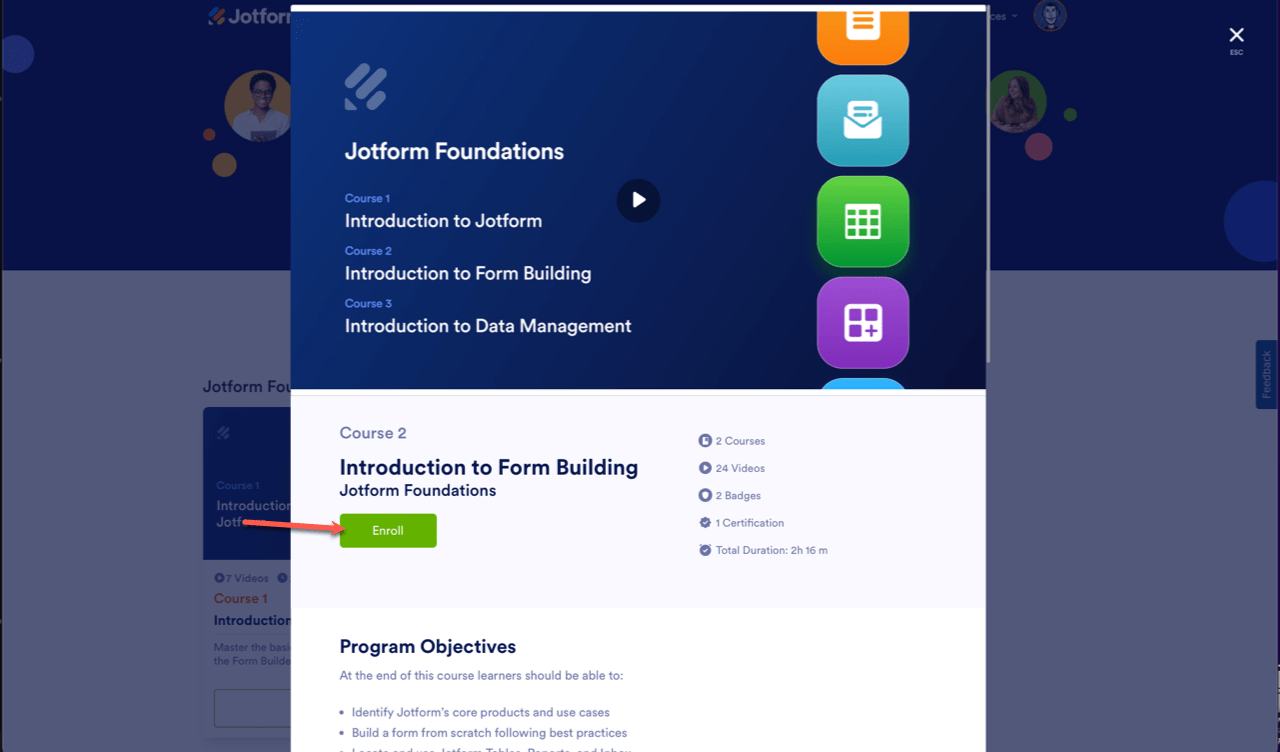 Wie Sie sich an der Jotform Academy anmelden Image-4