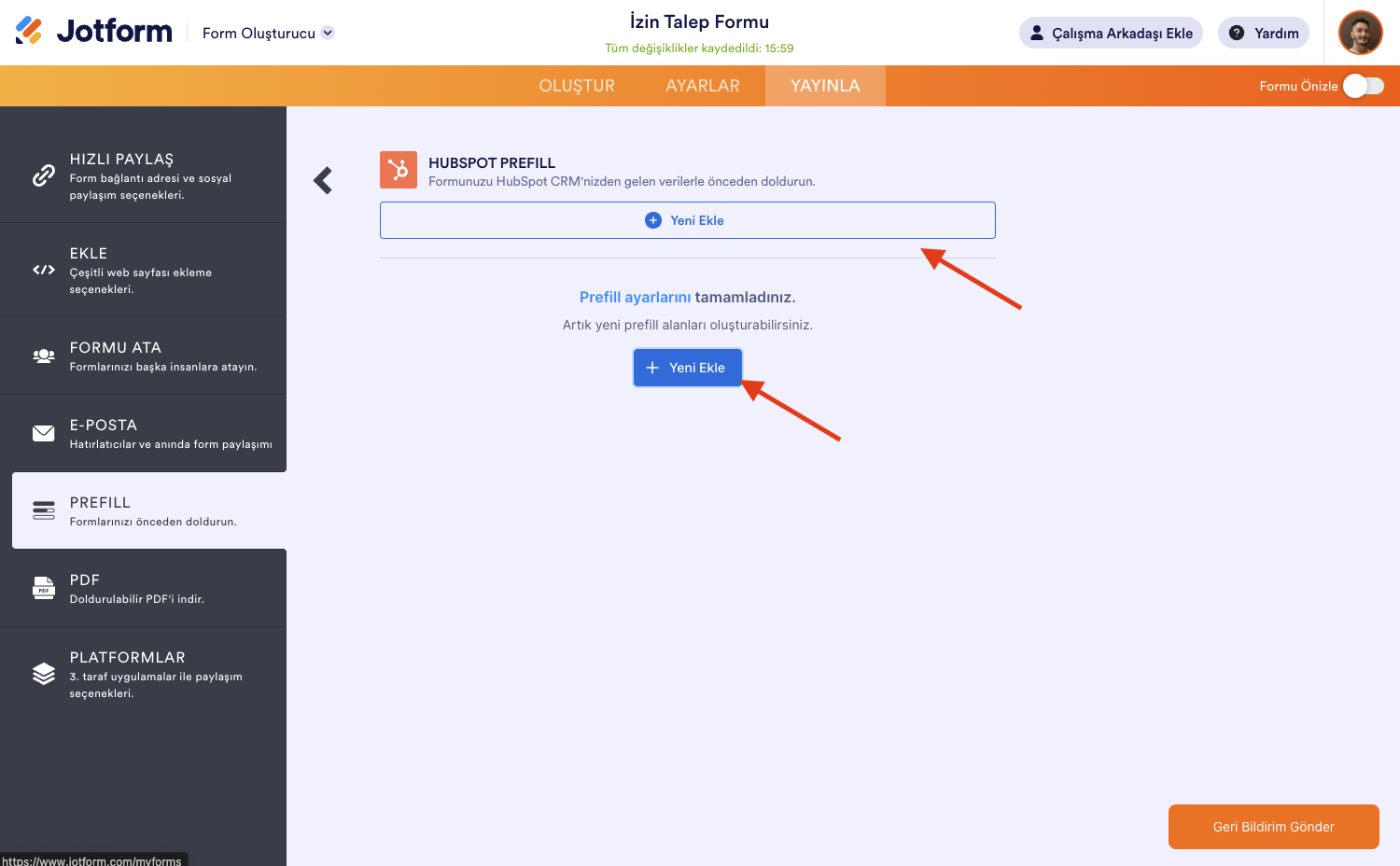CRM Platformlarında Prefill Kullanımı: HubSpot Image-7