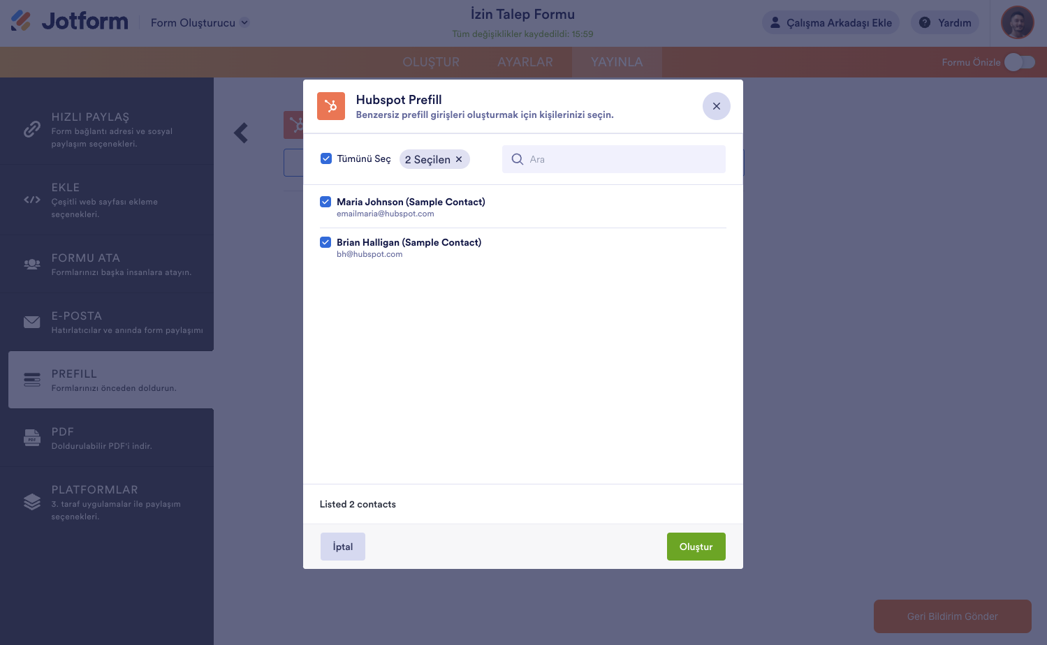 CRM Platformlarında Prefill Kullanımı: HubSpot Image-8
