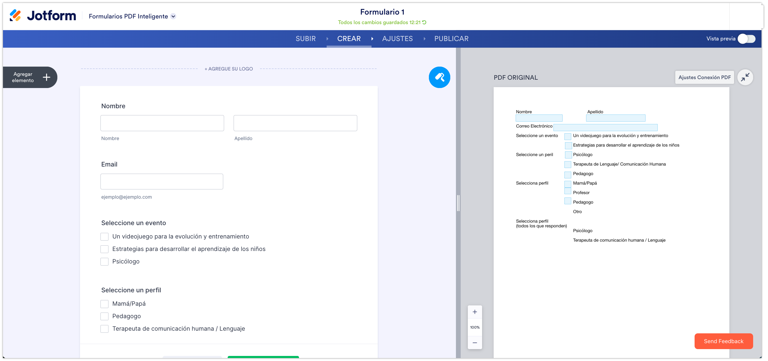 Cómo puedo importar mi propio PDF con Smart PDF Forms Image-5