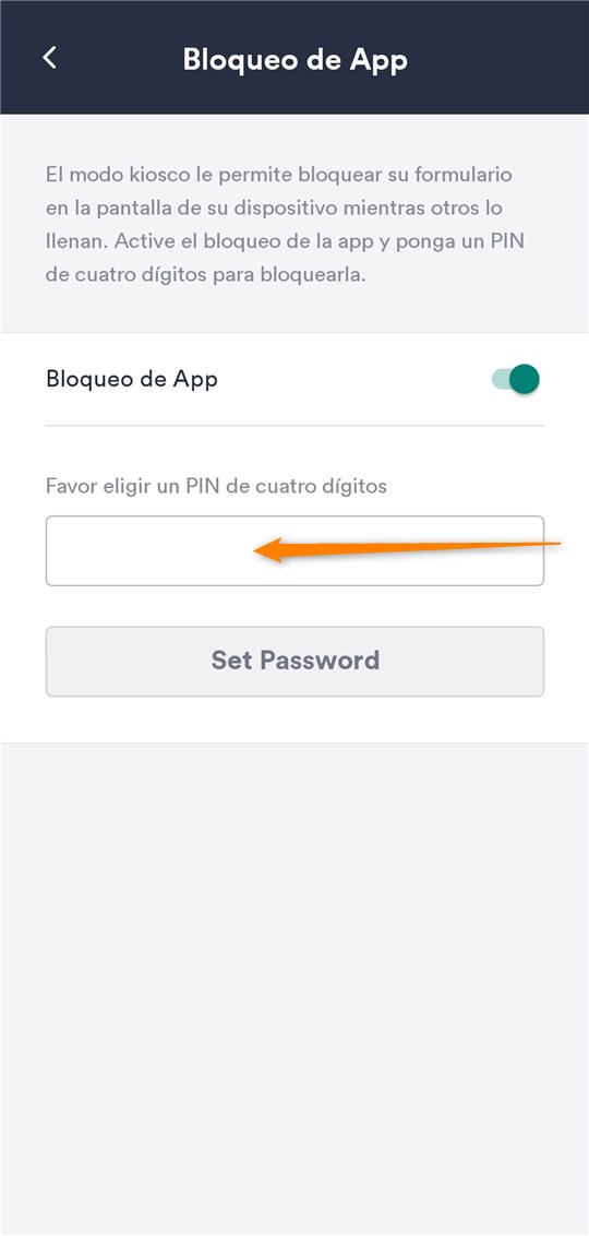 Cómo utilizar el modo quiosco en formularios móviles Jotform Image-5