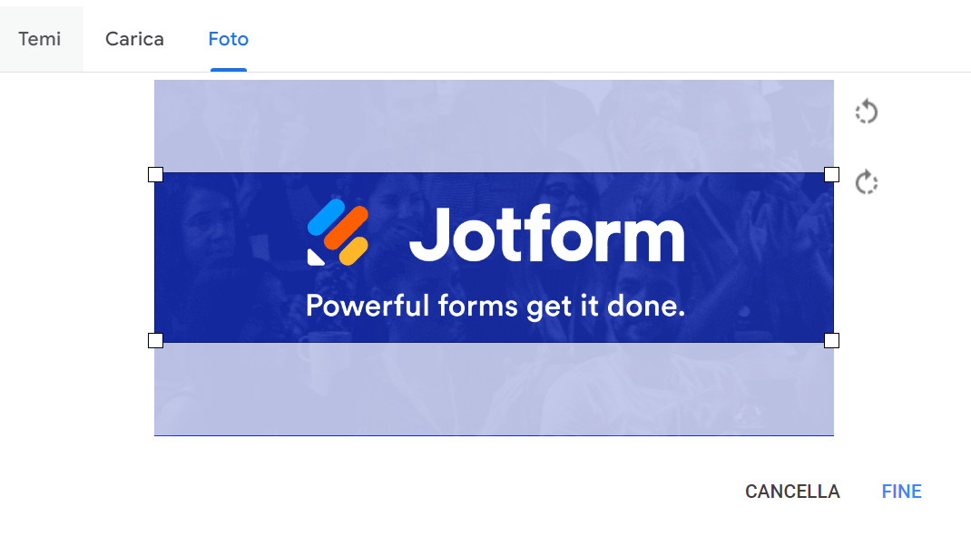 Come modificare le dimensioni dell'immagine di intestazione su Google Forms Image-6