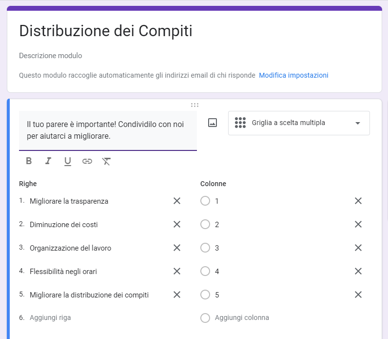 Come aggiungere domande di classificazione su Google Forms Image-1
