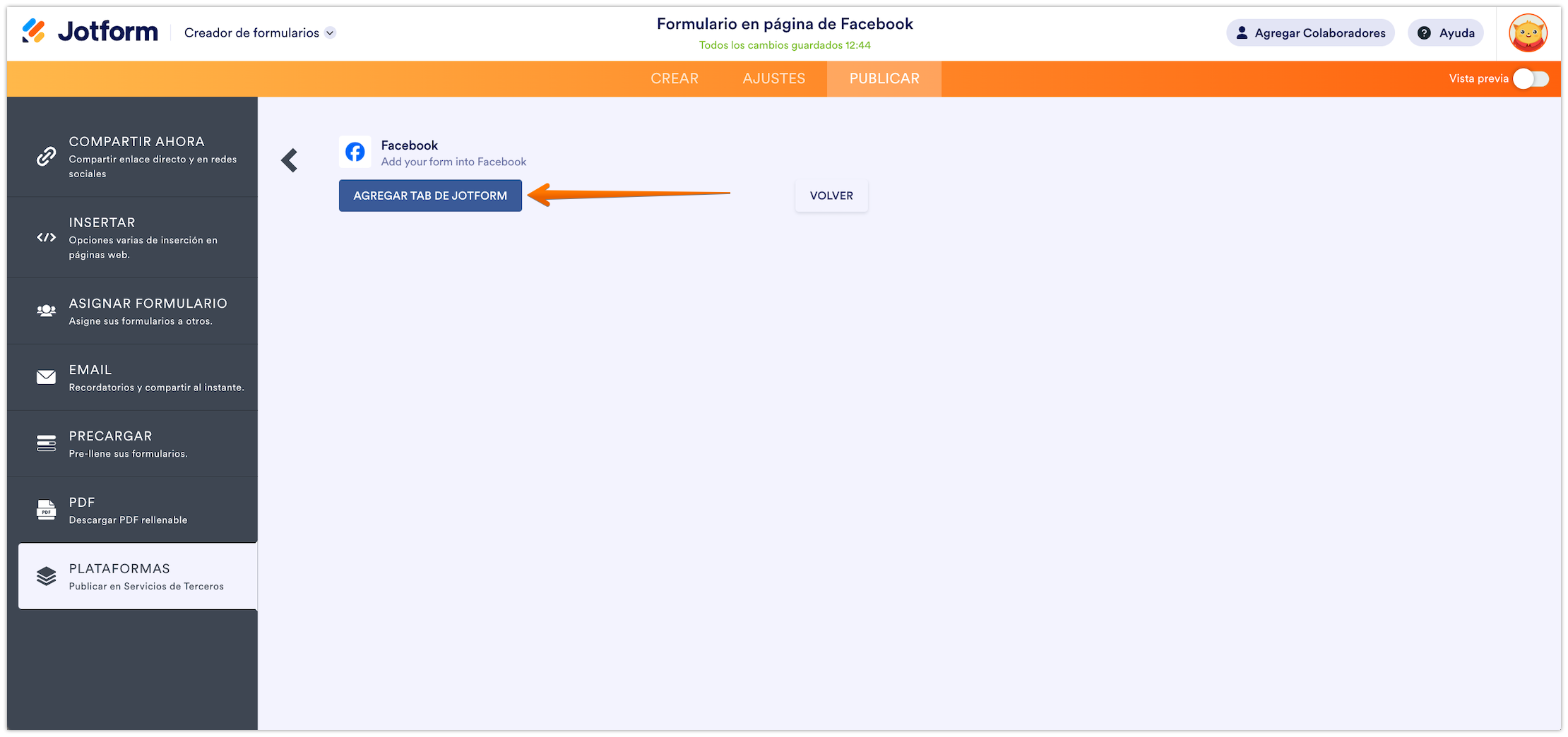 Cómo añadir un formulario de contacto a vuestra página de Facebook Image-2