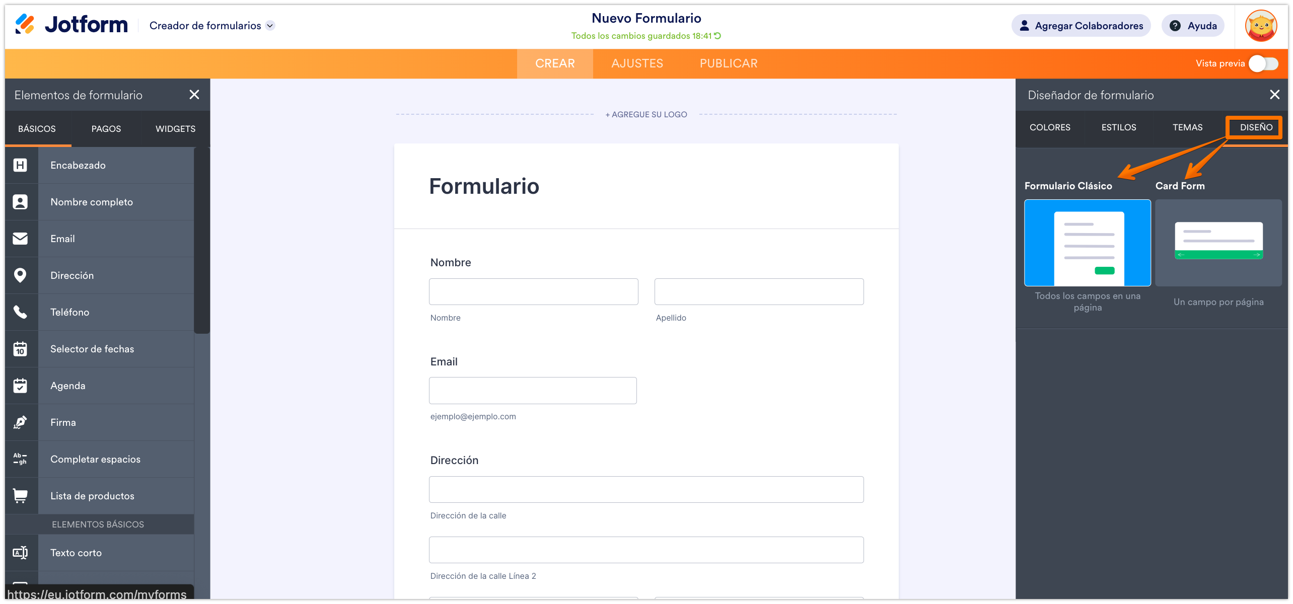 ¿Cómo Cambiar el Diseño de Formulario? Image-2