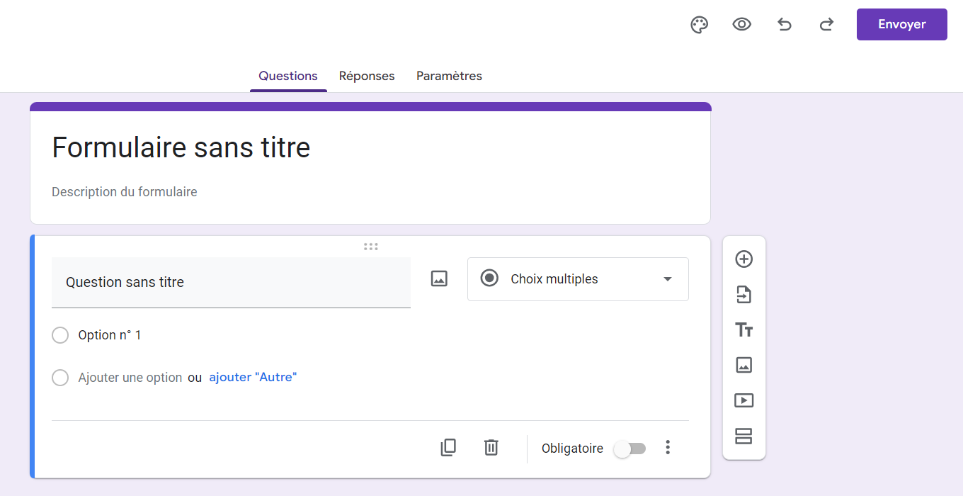 Comment ajouter une grille à choix multiples dans Google Forms? Image-2