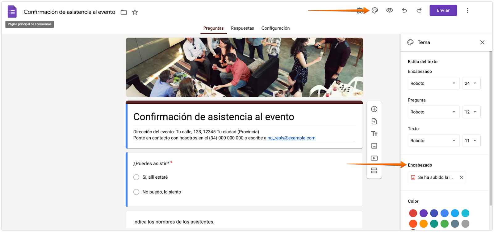 Cómo cambiar el tamaño de la imagen de encabezado de Google Forms Image-4