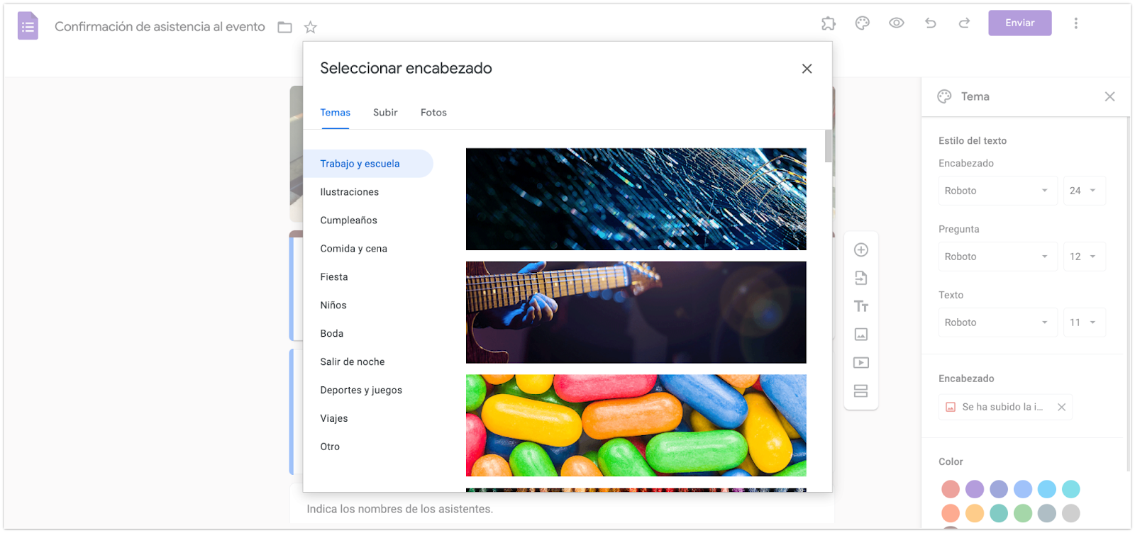 Cómo cambiar el tamaño de la imagen de encabezado de Google Forms Image-5