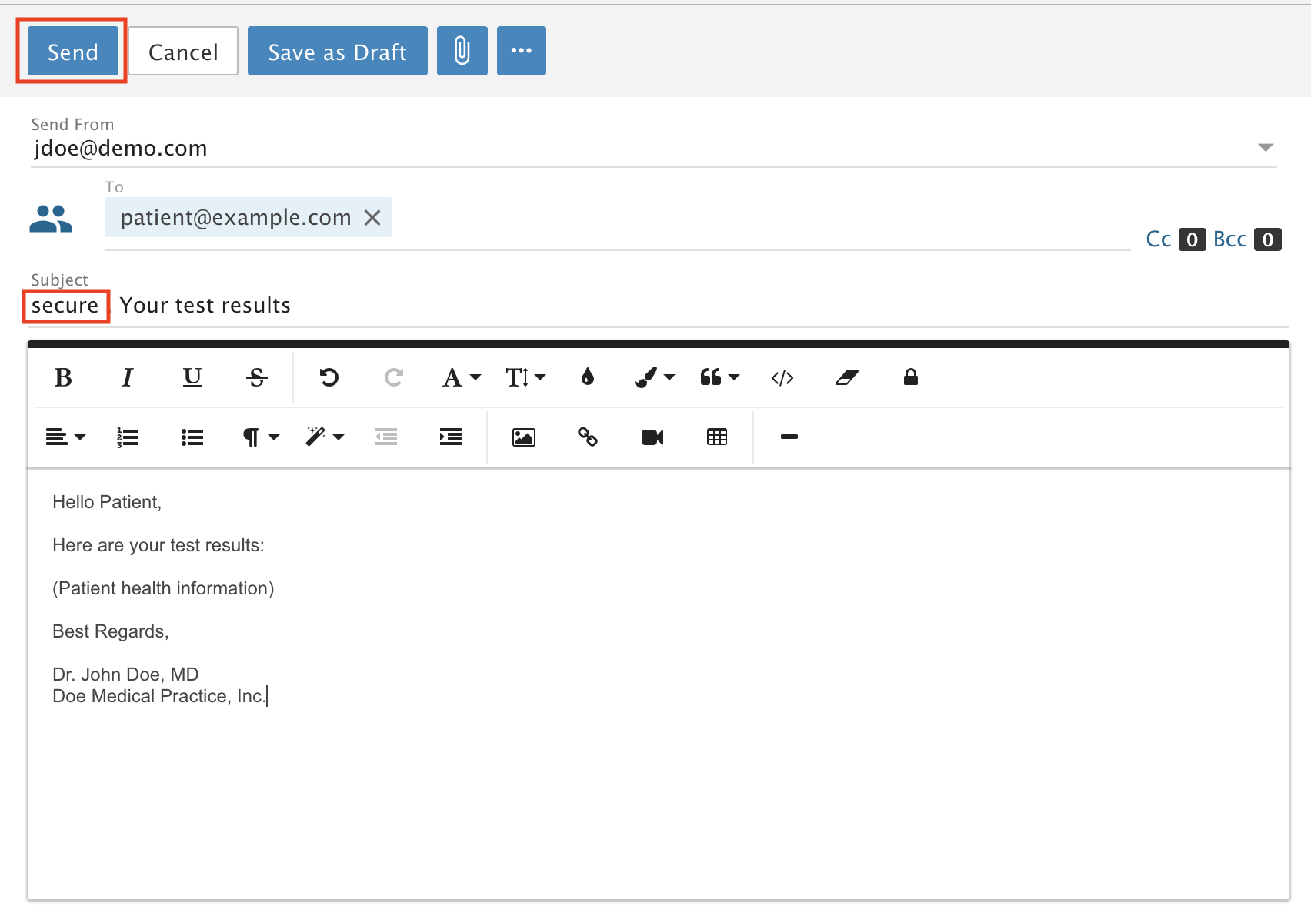 enguard hipaa compliant email