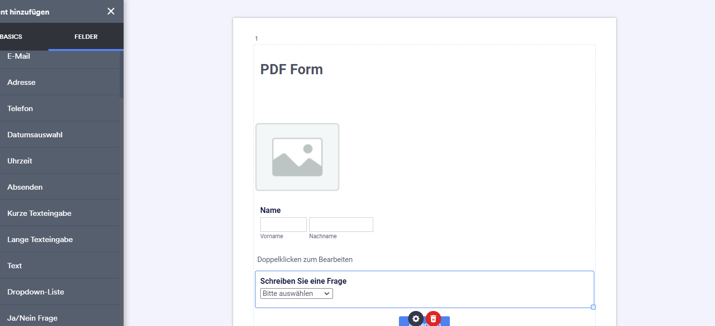 Wie man ein ausfüllbares PDF-Formular ohne Acrobat erstellt - Bild 2