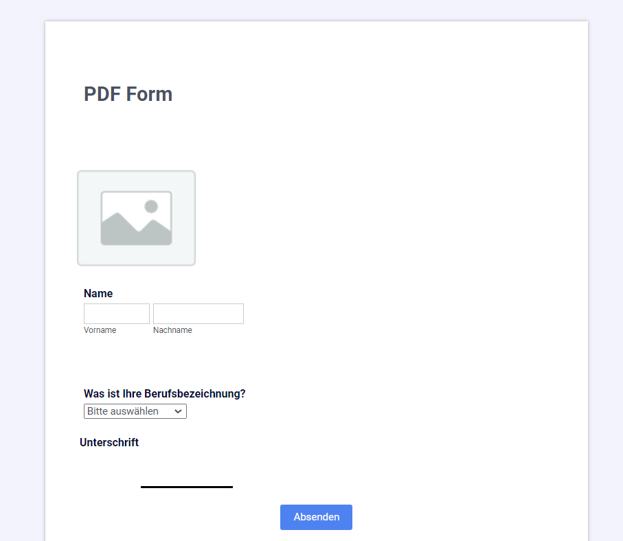 Wie man ein ausfüllbares PDF-Formular ohne Acrobat erstellt - Bild 4