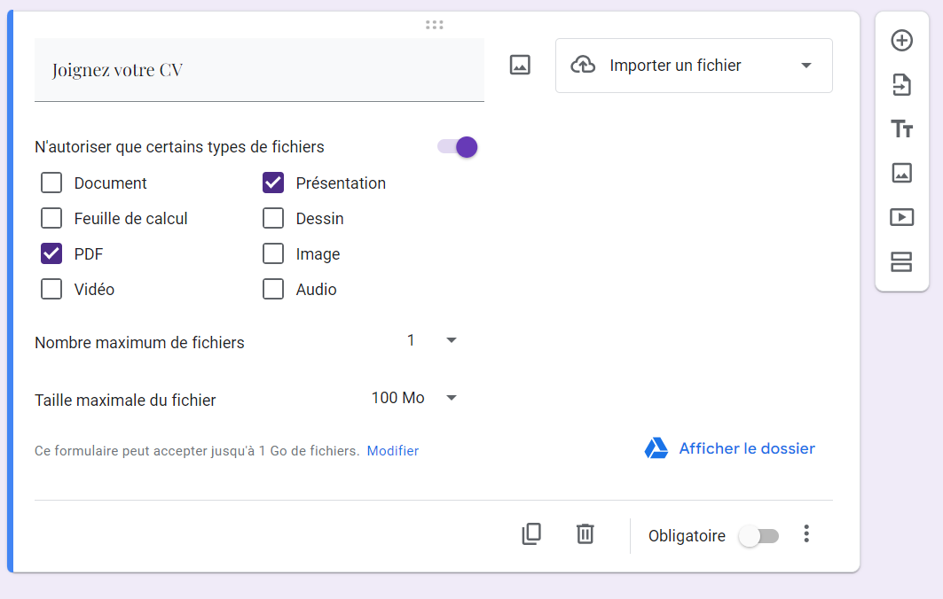 Comment ajouter un bouton de téléversement dans Google Forms Image-2