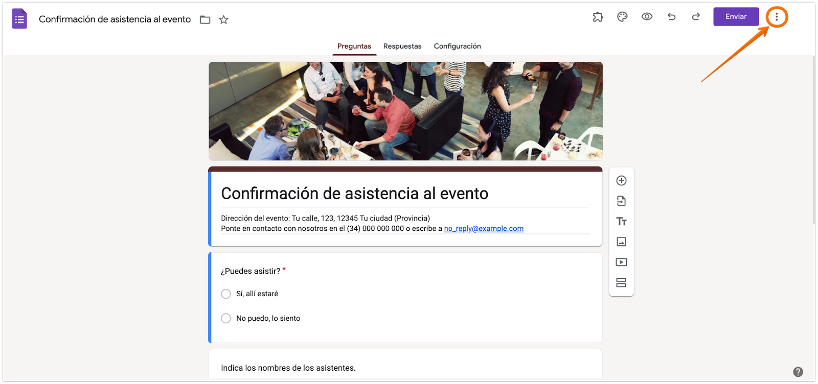 Cómo establecer límites de tiempo en los formularios de Google Image-1