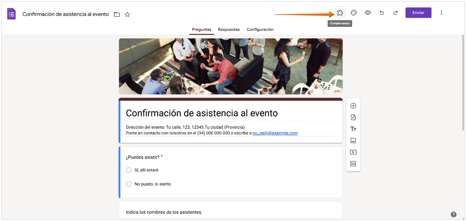 Cómo establecer límites de tiempo en los formularios de Google Image-5