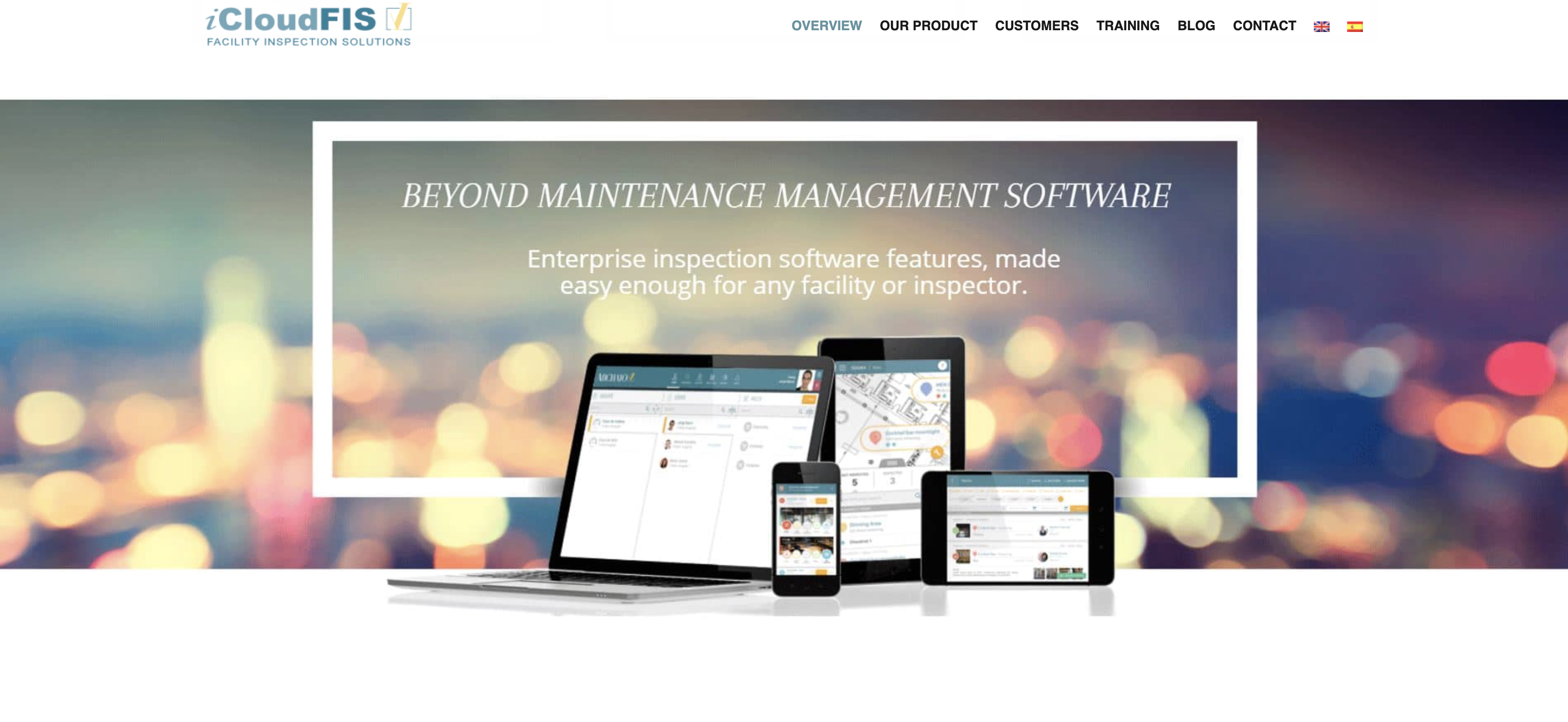 iCloudFIS landing page