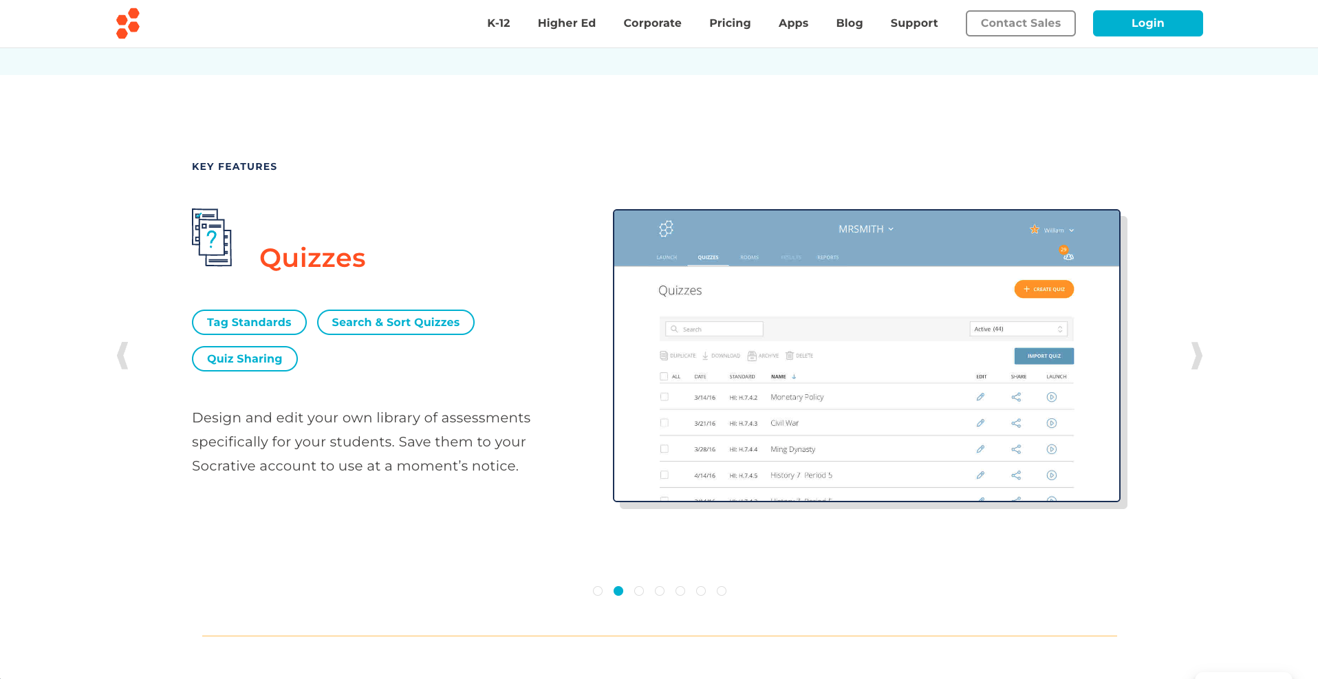 Socrative Landing Page
