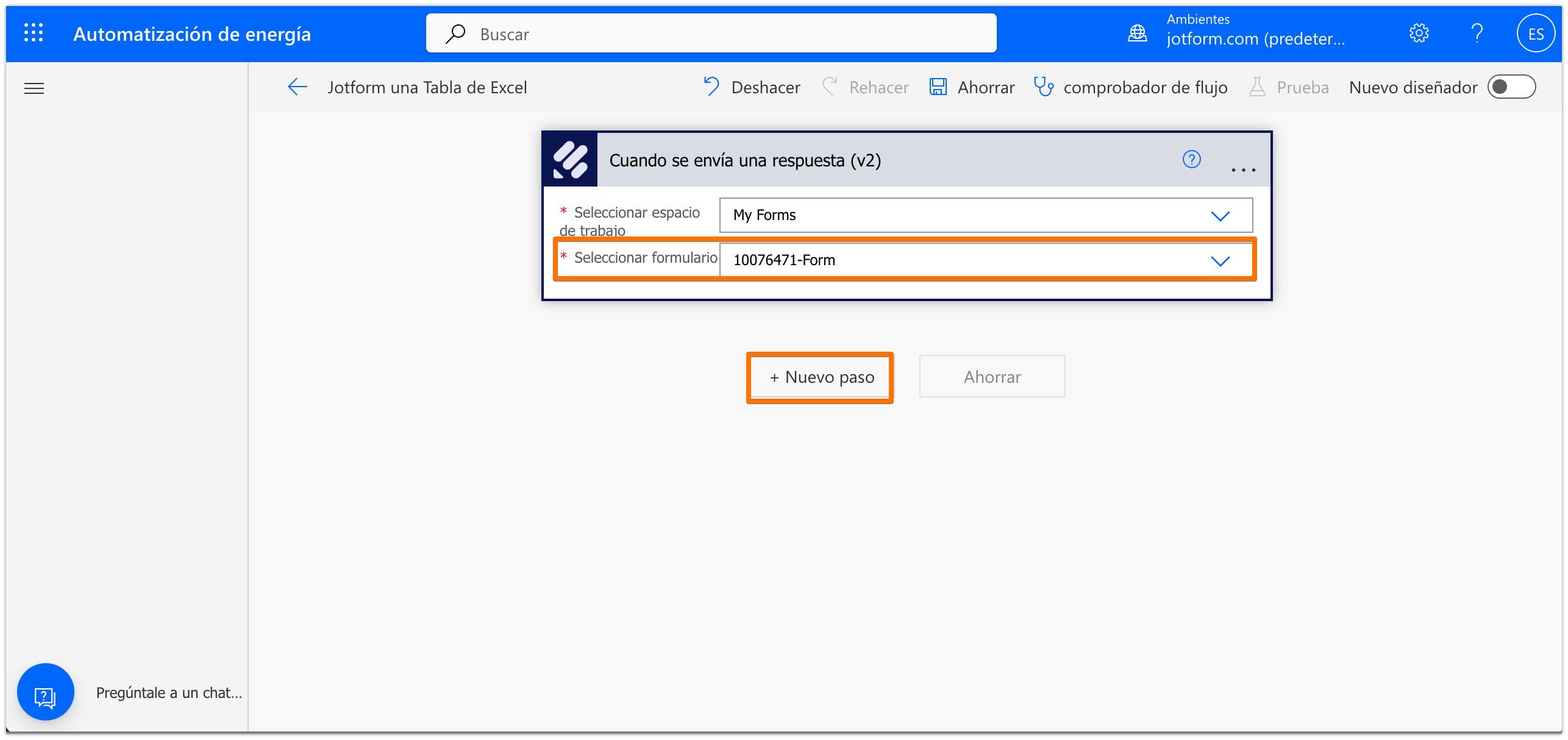 Cómo utilizar Jotform Empresarial en Microsoft Power Automate Image-5