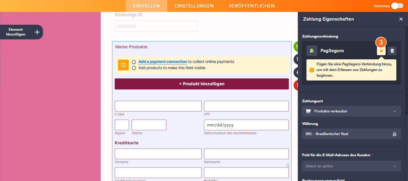 Wie Sie Pagseguro mit Jotform integrieren Image-11