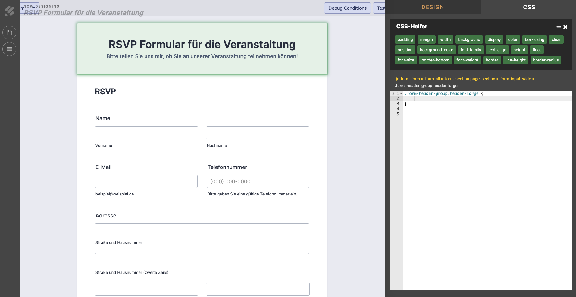 Wie man die Größe des Google Forms Kopfzeilenbildes ändert Image-6