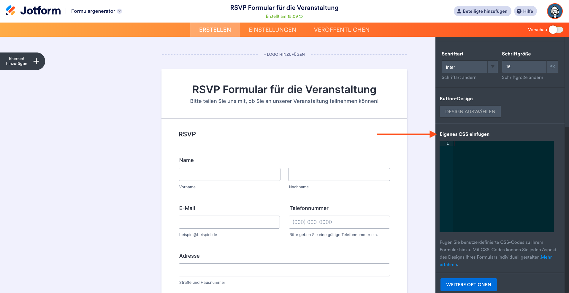 Wie man die Größe des Google Forms Kopfzeilenbildes ändert Image-4