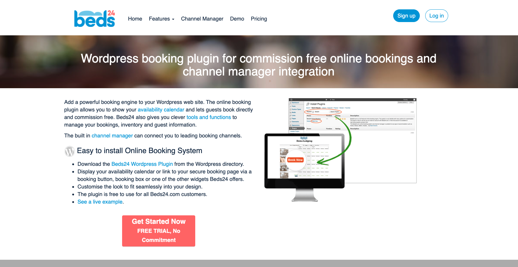 Beds24 Landing Page