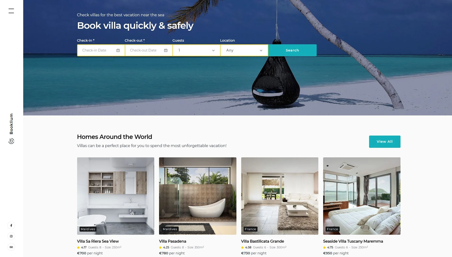 MotoPress Hotel Booking used in a WordPress Website
