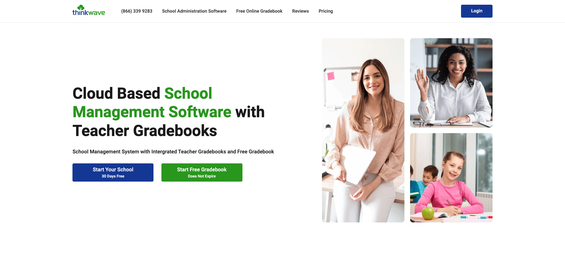 ThinkWave Educator Landing Page
