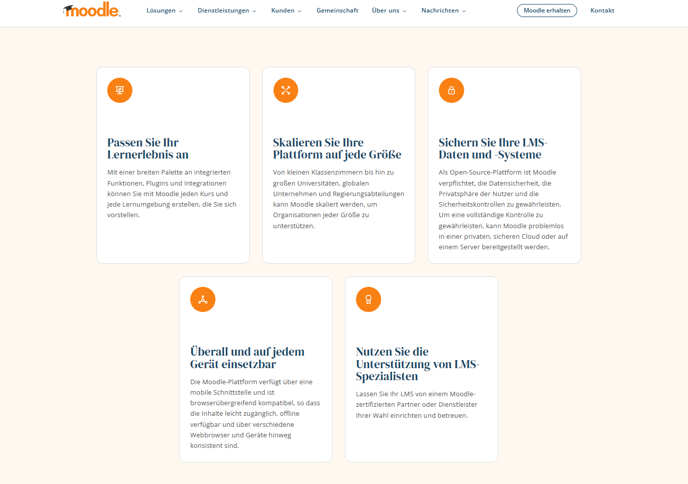 Bild von Moodle