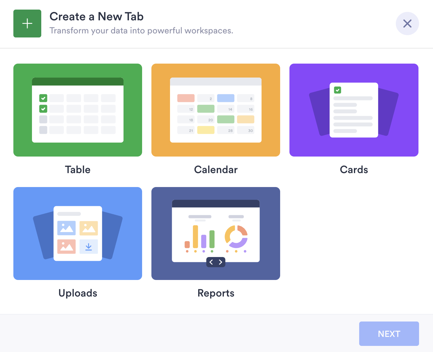 Image of Create New Tab Page