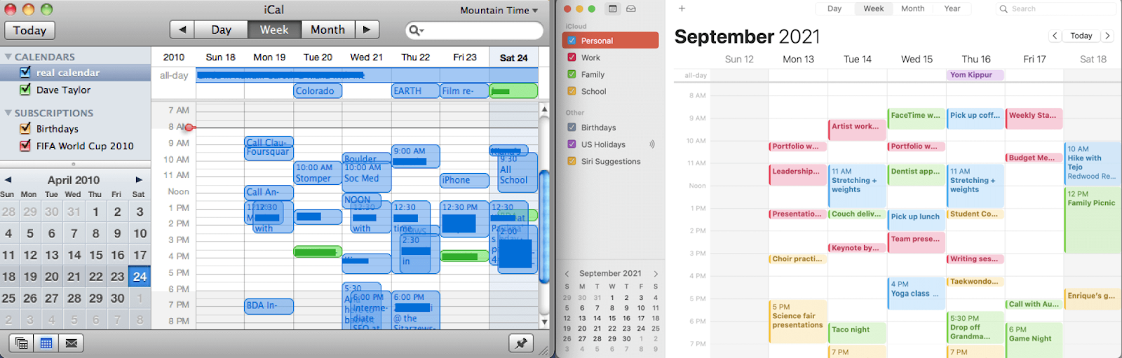 Apple Kalender