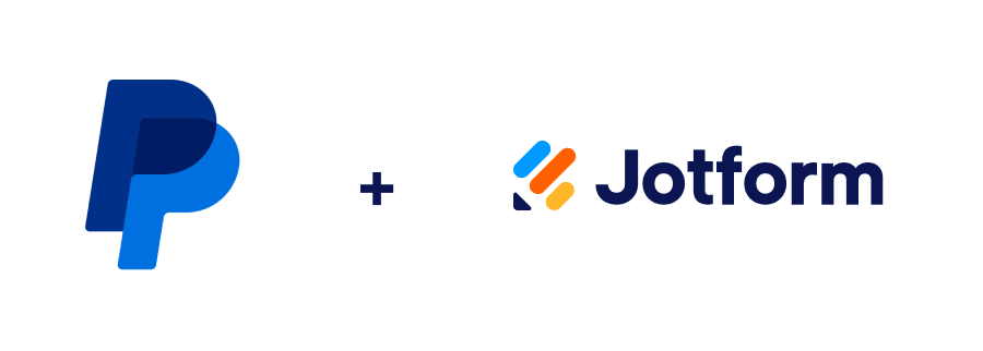 Logo of Jotform and PayPal