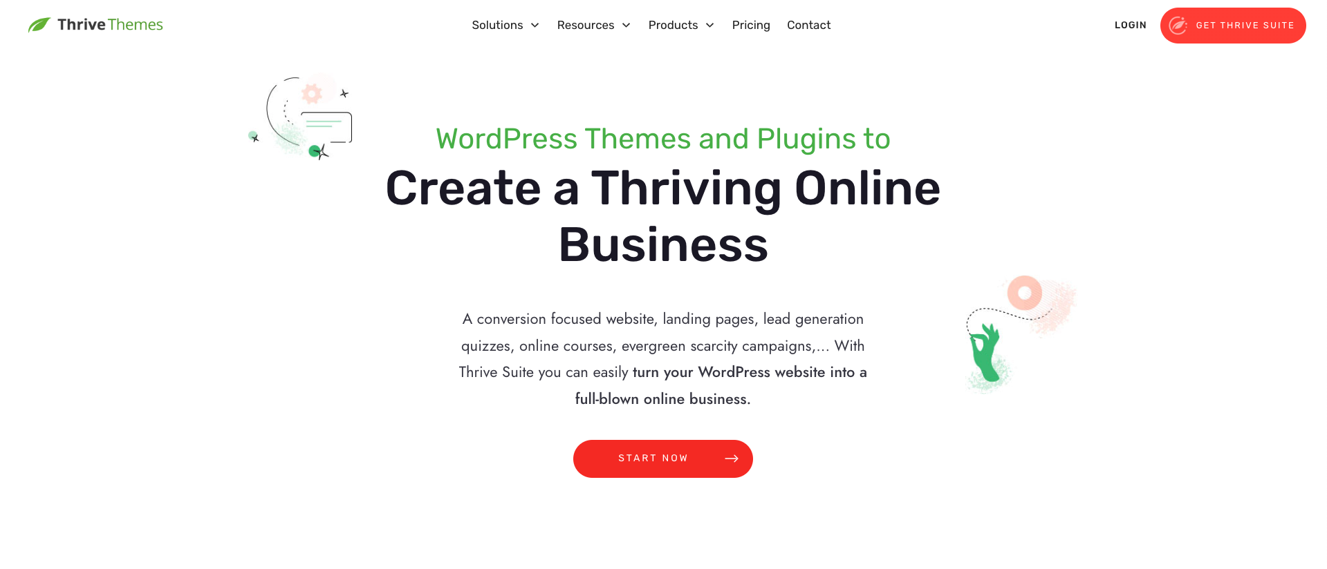 Thrive Themes Landing Page