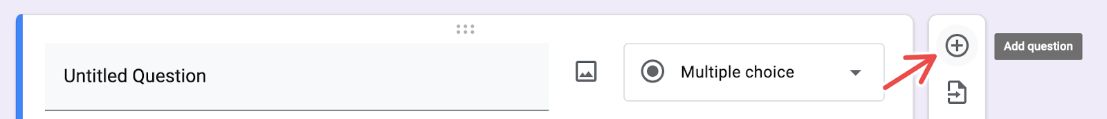 click the plus sign icon on the right