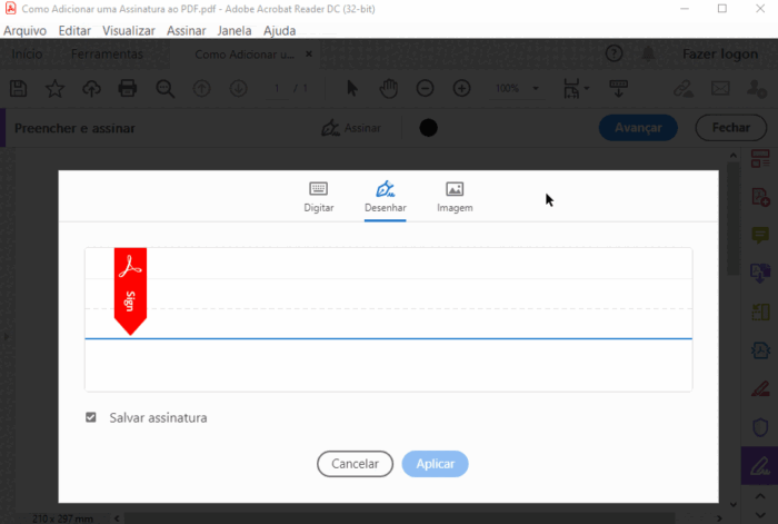 Como colocar assinaturas a um PDF Image-5