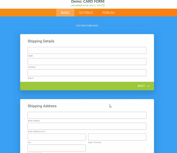 How to create an inviting welcome screen for online forms Image-2