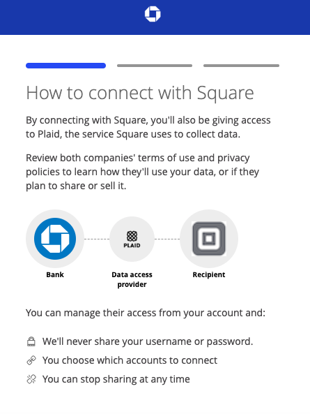 Instructions on How to Connect with Square