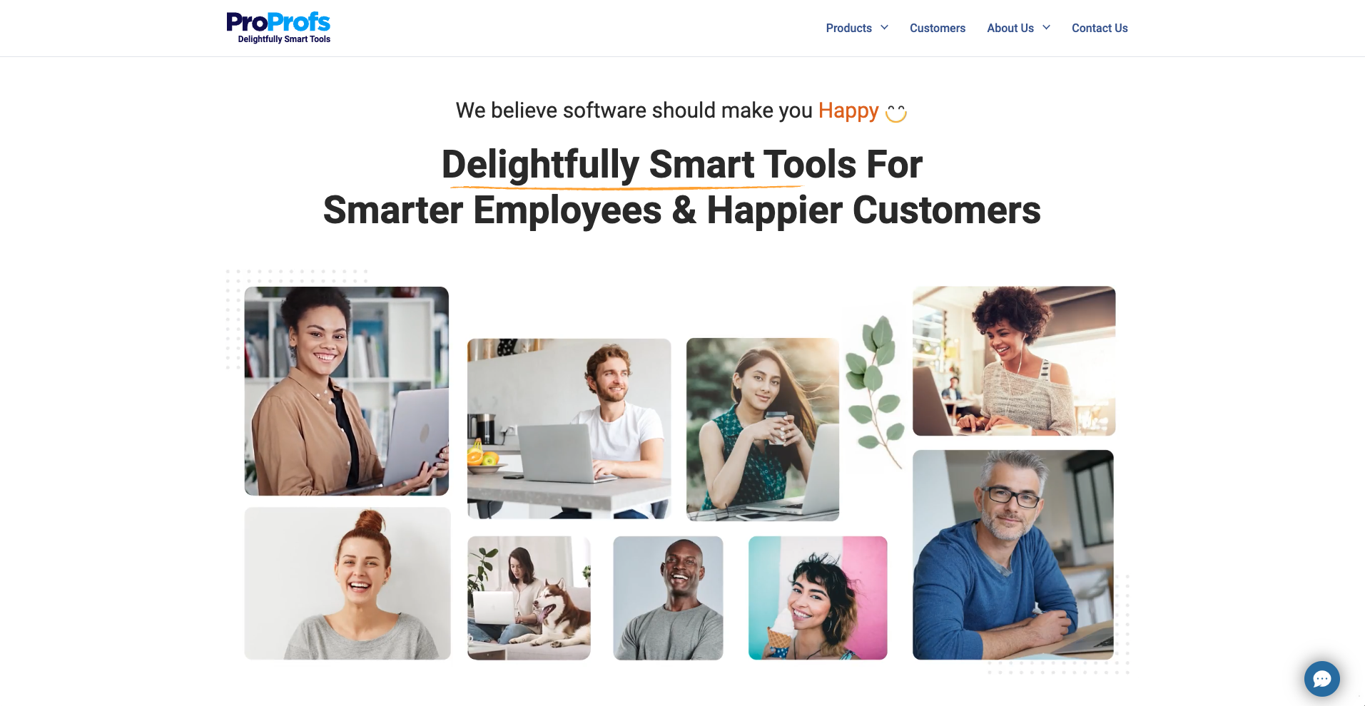 ProProfs Landing Page