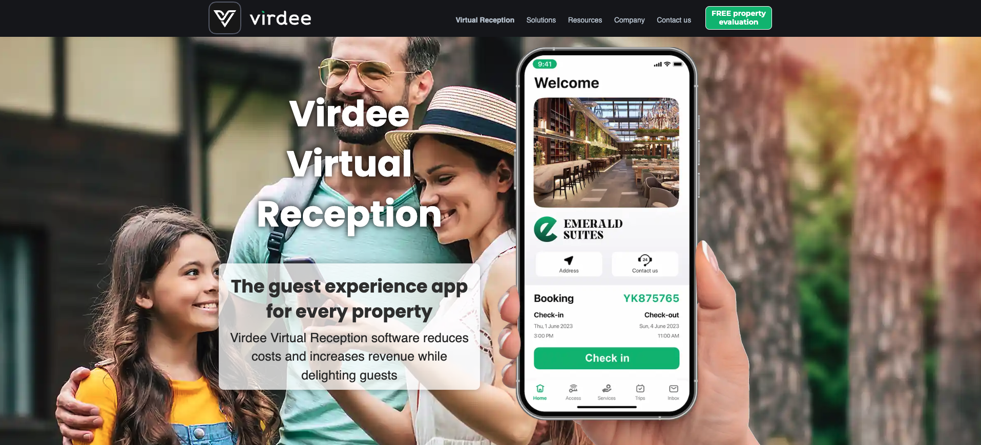 Virdee Landing Page