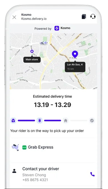 User Interface of Kosmo