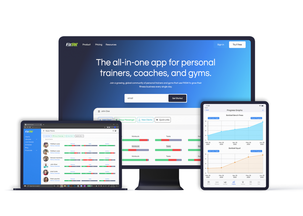 user interface of fitsw