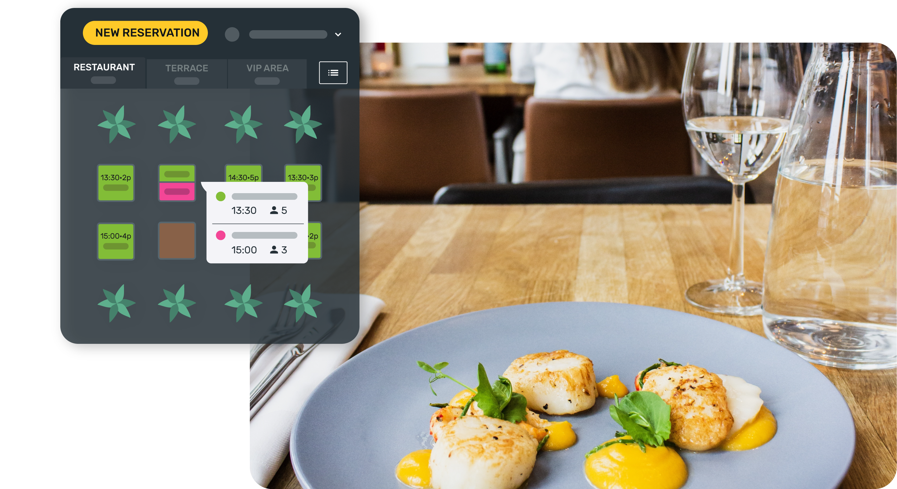 Collecting Restaurant Reservations with CoverManager