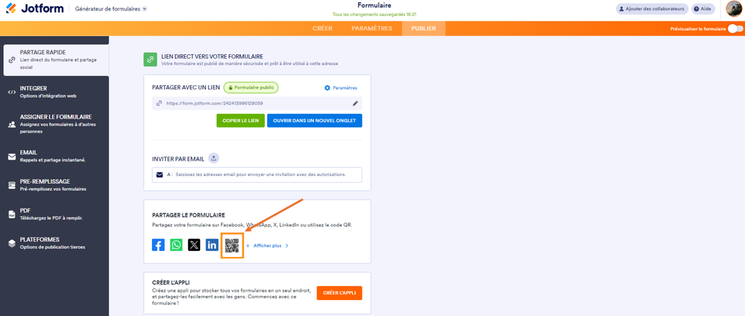 Comment créer un sondage avec un code QR Image-1