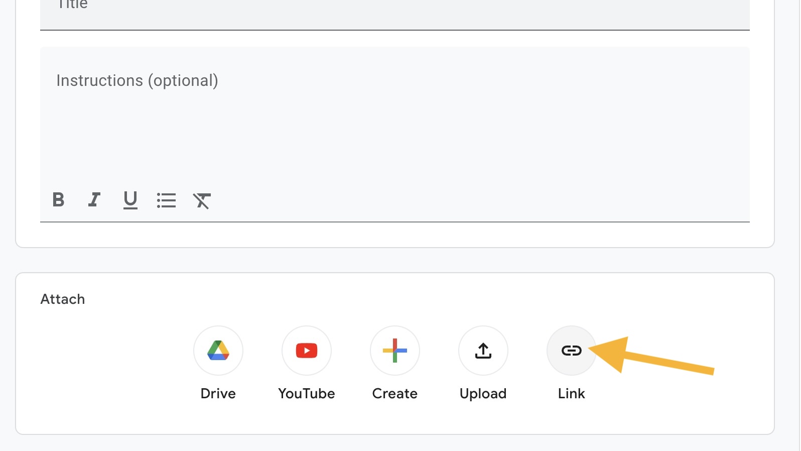 Screenshot di Google Classroom