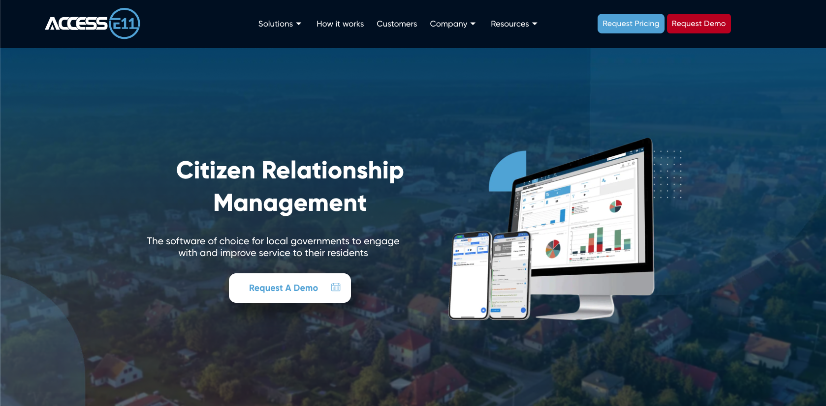 AccessE11 Landing Page