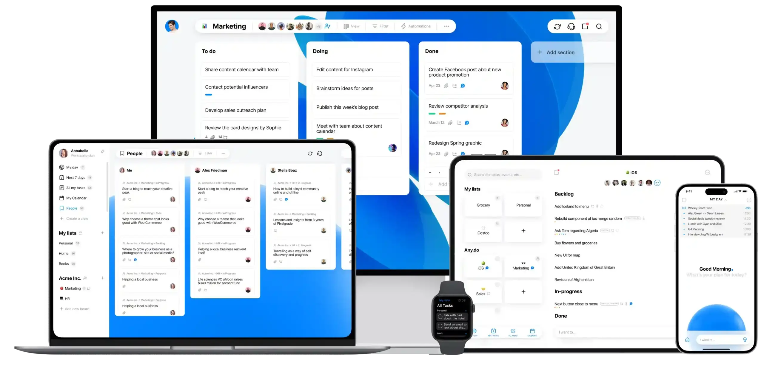 User Interfaces of Any