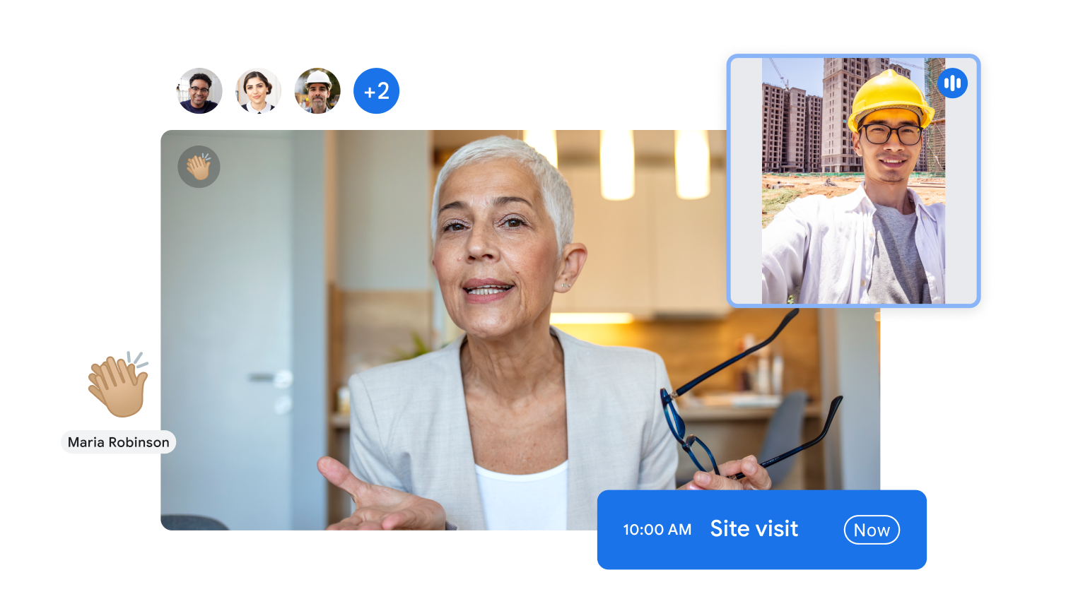 Video meetings in Google Meet